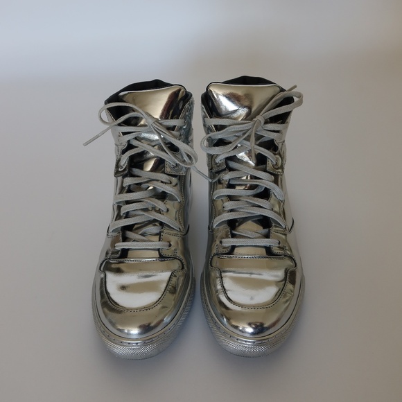 Balenciaga Metallic Sneaker Size 39 - Picture 2 of 5